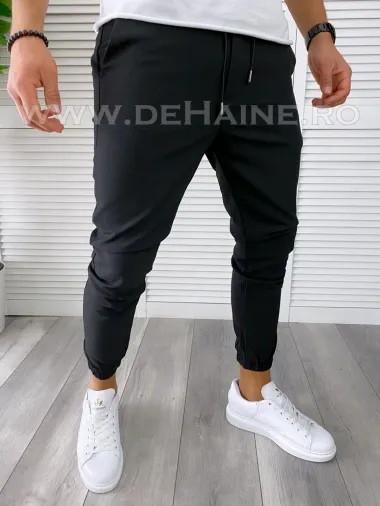 Pantaloni barbati negri smart casual B2497 P20-3.2